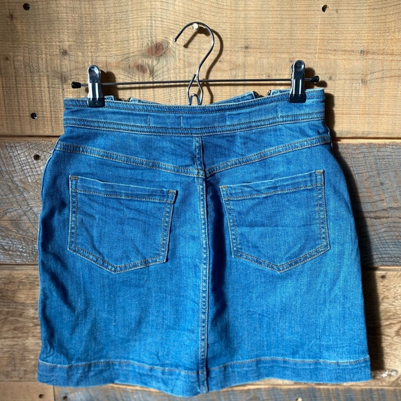 Anthropologie Pilcro High-waisted Denim Skirt Jean - Picture 7 of 9